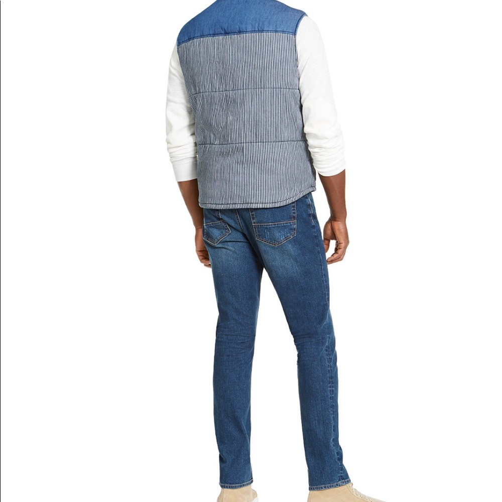 Quilted Color Block Vest - Picture 4 of 6